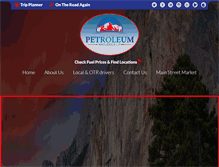 Tablet Screenshot of petroleumwholesale.com